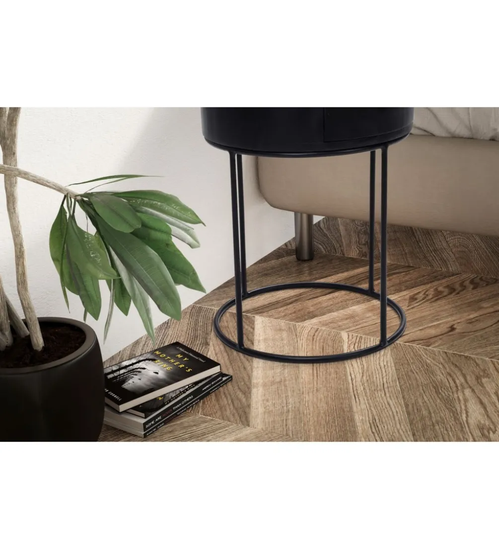 Szafka nocna WOHNLING 40 cm drewno mango