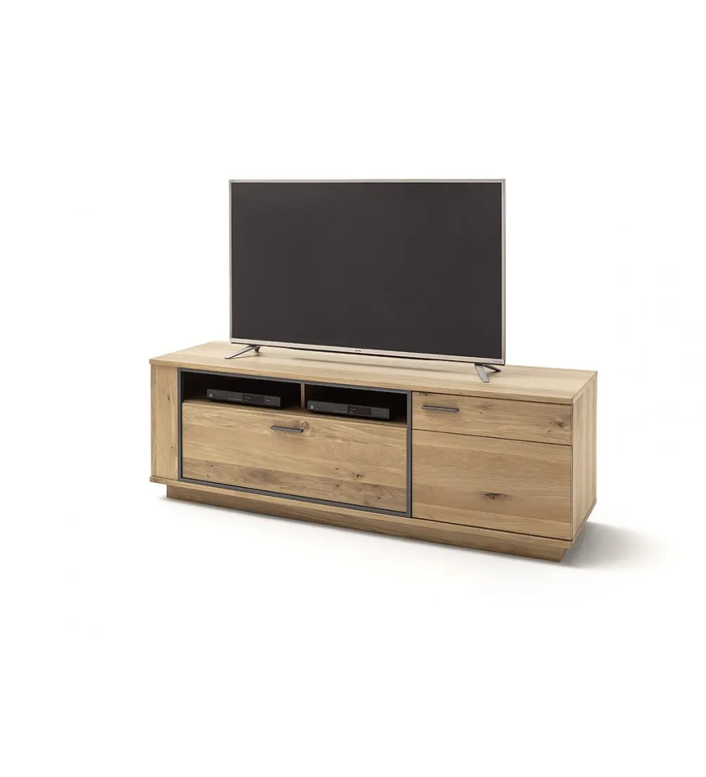 Szafka RTV CAMPINAS 180 cm w optyce dąb bianco