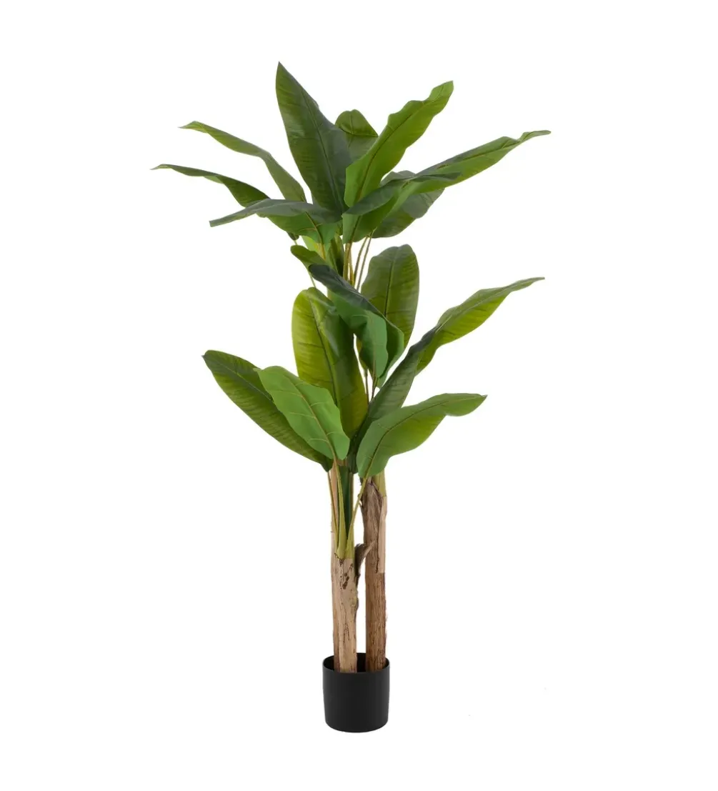 Sztuczny kwiat BANANA 190 CM zielony