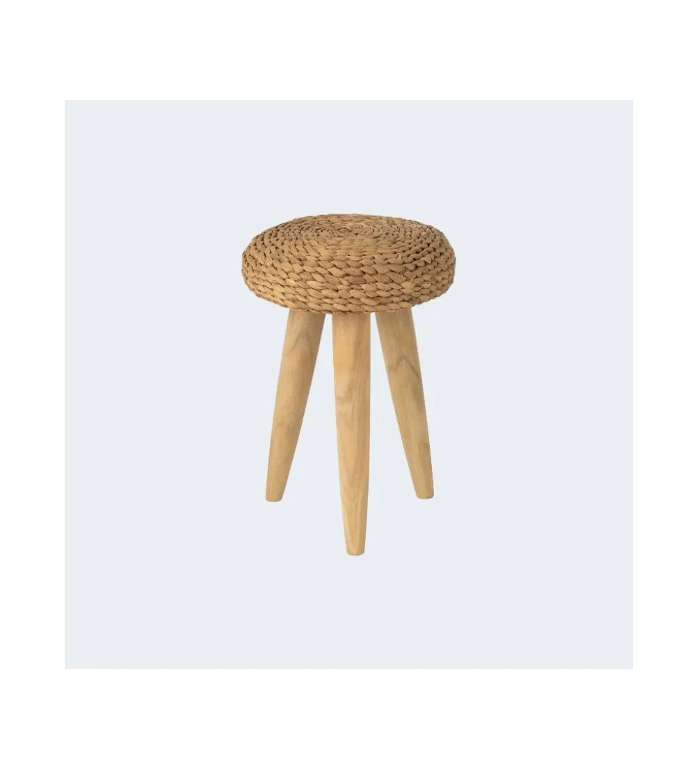 Taboret WATER drewno teak naturalny