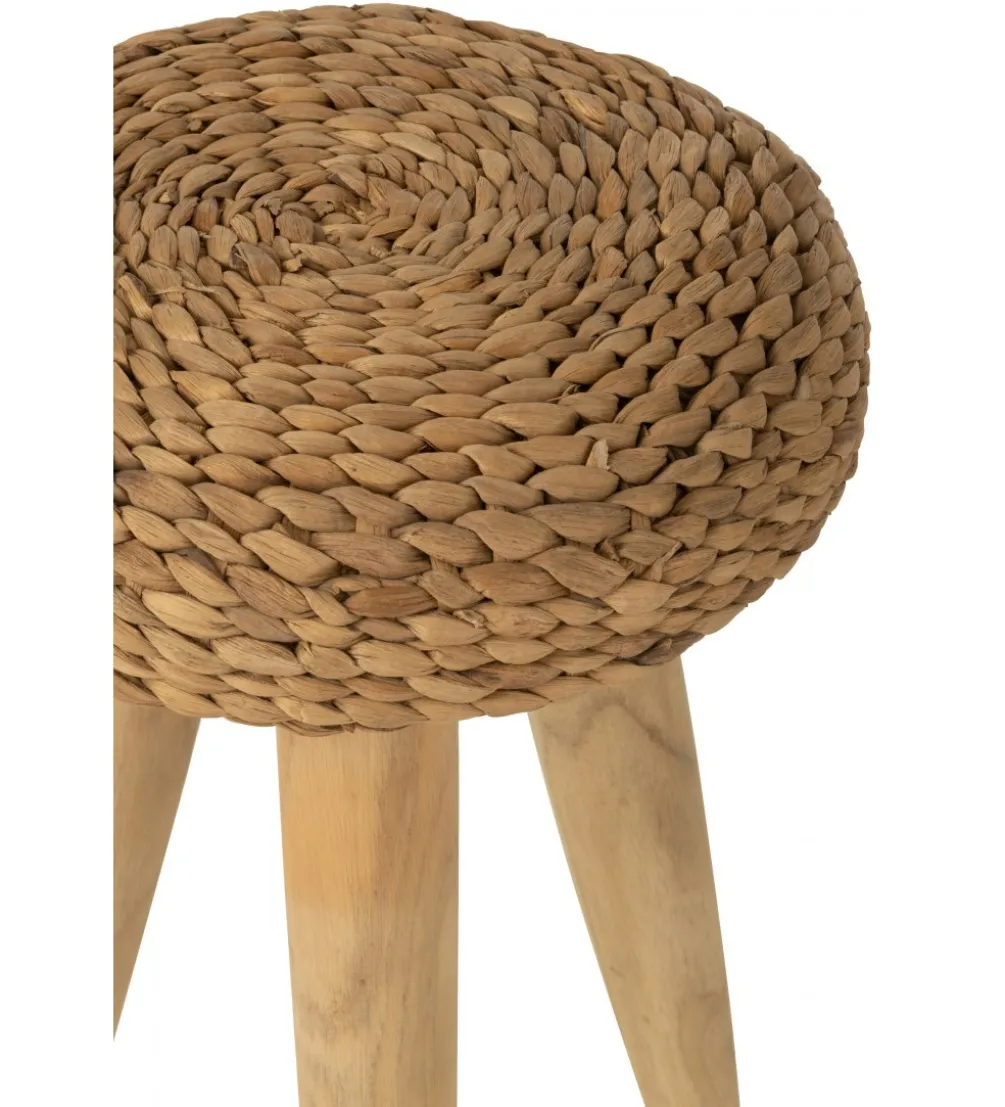 Taboret WATER drewno teak naturalny