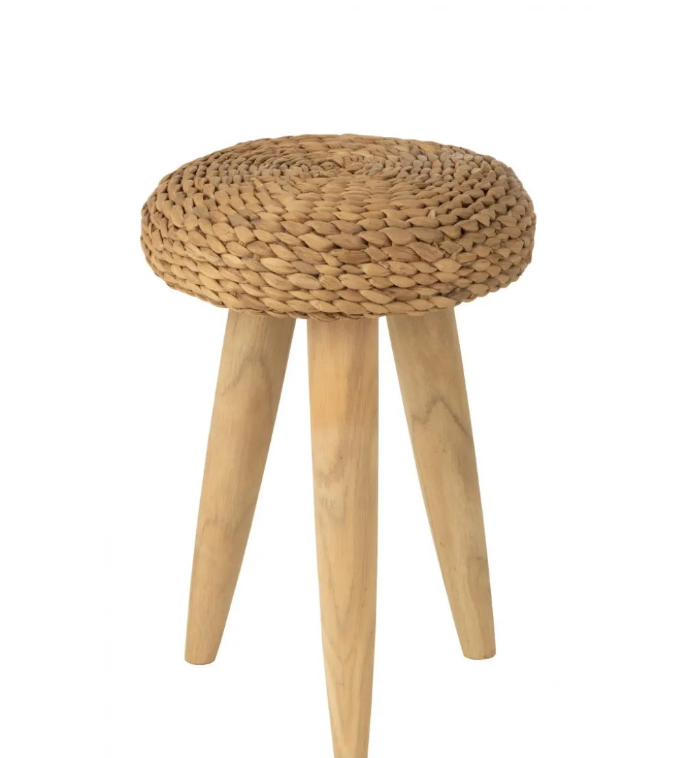 Taboret WATER drewno teak naturalny