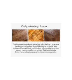 Taca FINICE Makassar 50 cm drewno mango
