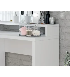 Toaletka DIVA 120 cm biała z oświetleniem