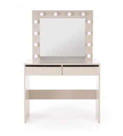 Toaletka HOLLYWOOD 94 cm kaszmir z oświetleniem LED