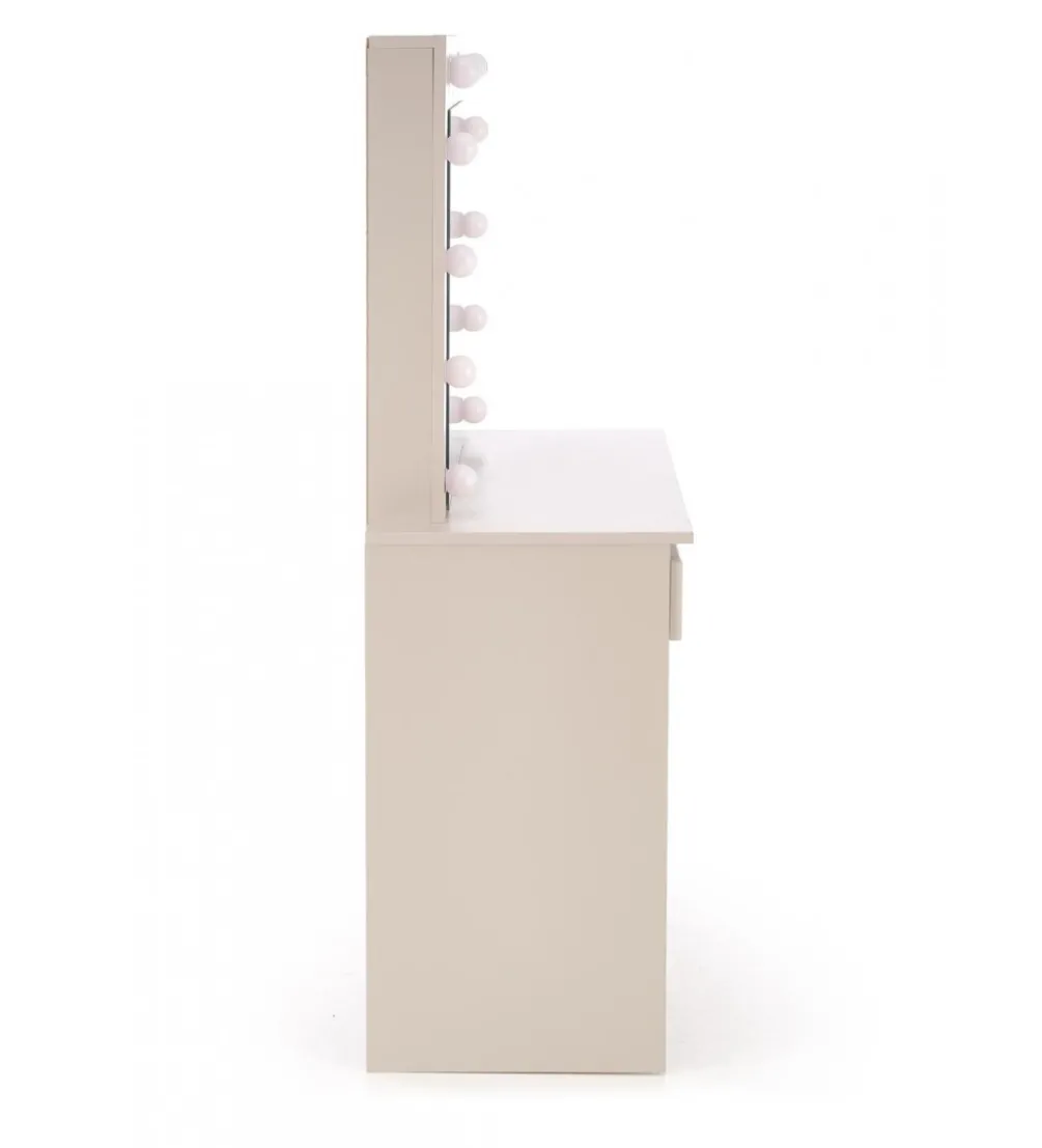 Toaletka HOLLYWOOD 94 cm kaszmir z oświetleniem LED