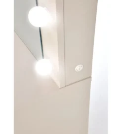 Toaletka HOLLYWOOD XL 120 cm kaszmir z oświetleniem LED