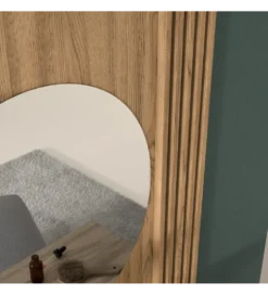 Toaletka wisząca ENTSIAN 85 cm w optyce dąb artisan