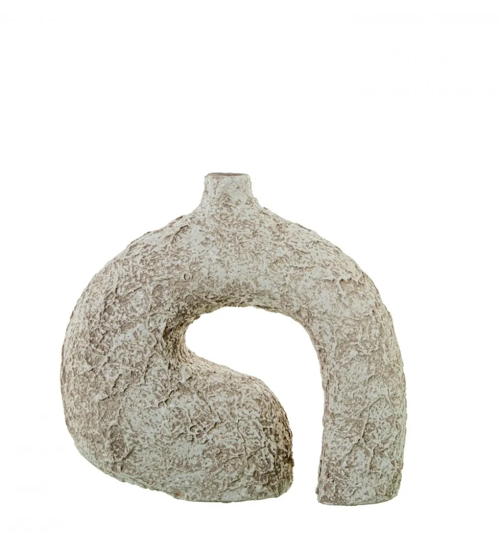 Wazon ABSTRACT 30 cm ceramika biały