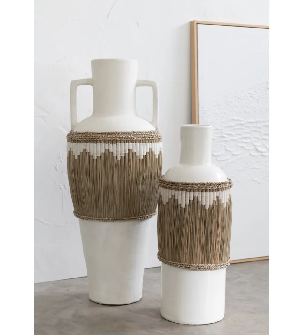 Wazon AFRICO 28 cm biały