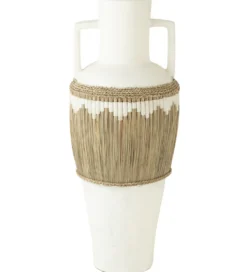 Wazon AFRICO 43 cm biały