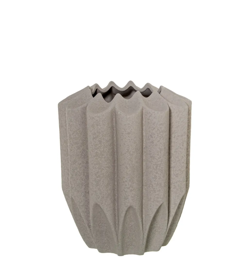 Wazon CLARO 28 cm ceramika beżowy
