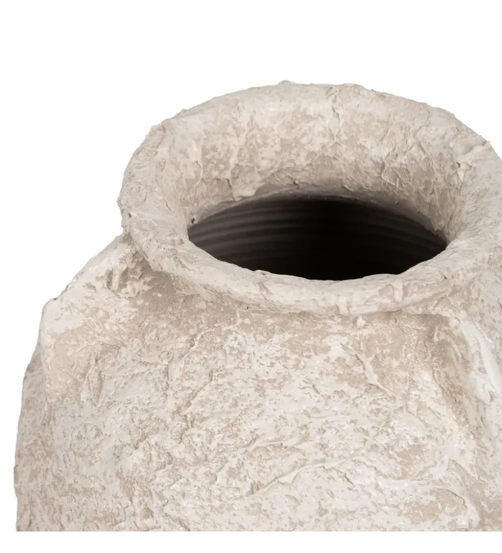 Wazon DAGET 60 cm biały ceramika
