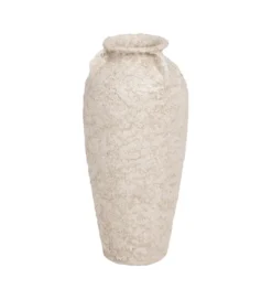 Wazon DAGET 60 cm biały ceramika
