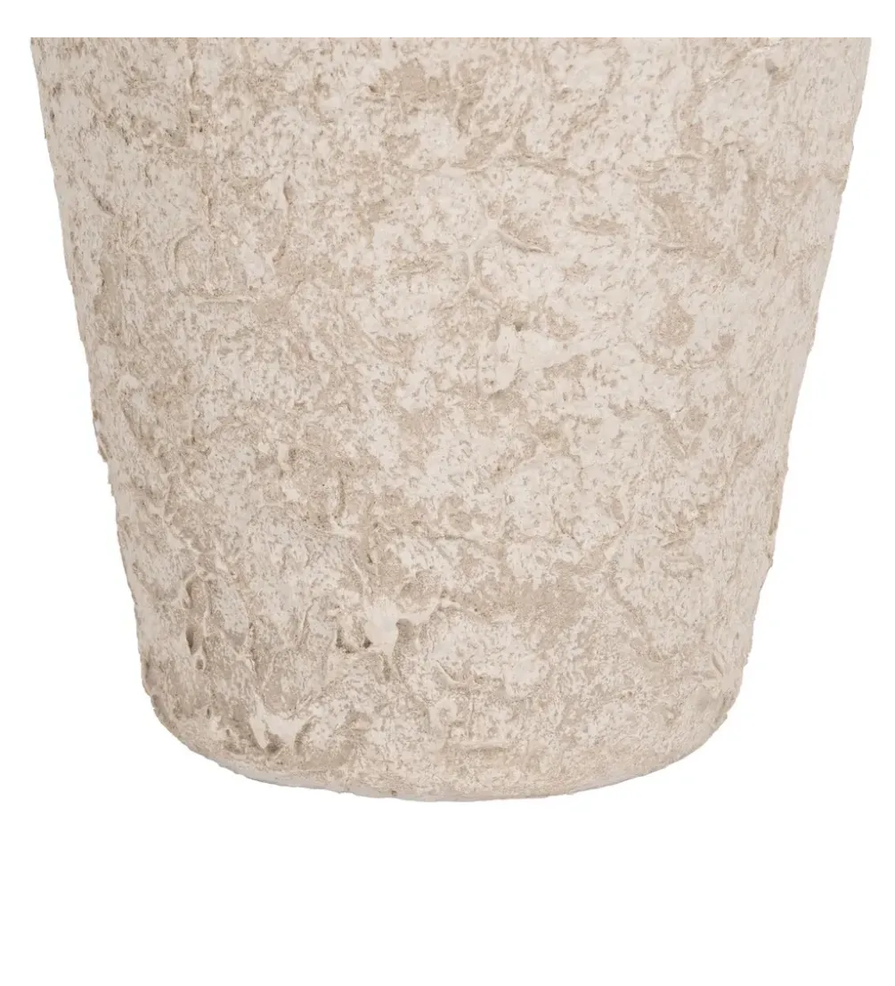 Wazon DAGET 60 cm biały ceramika