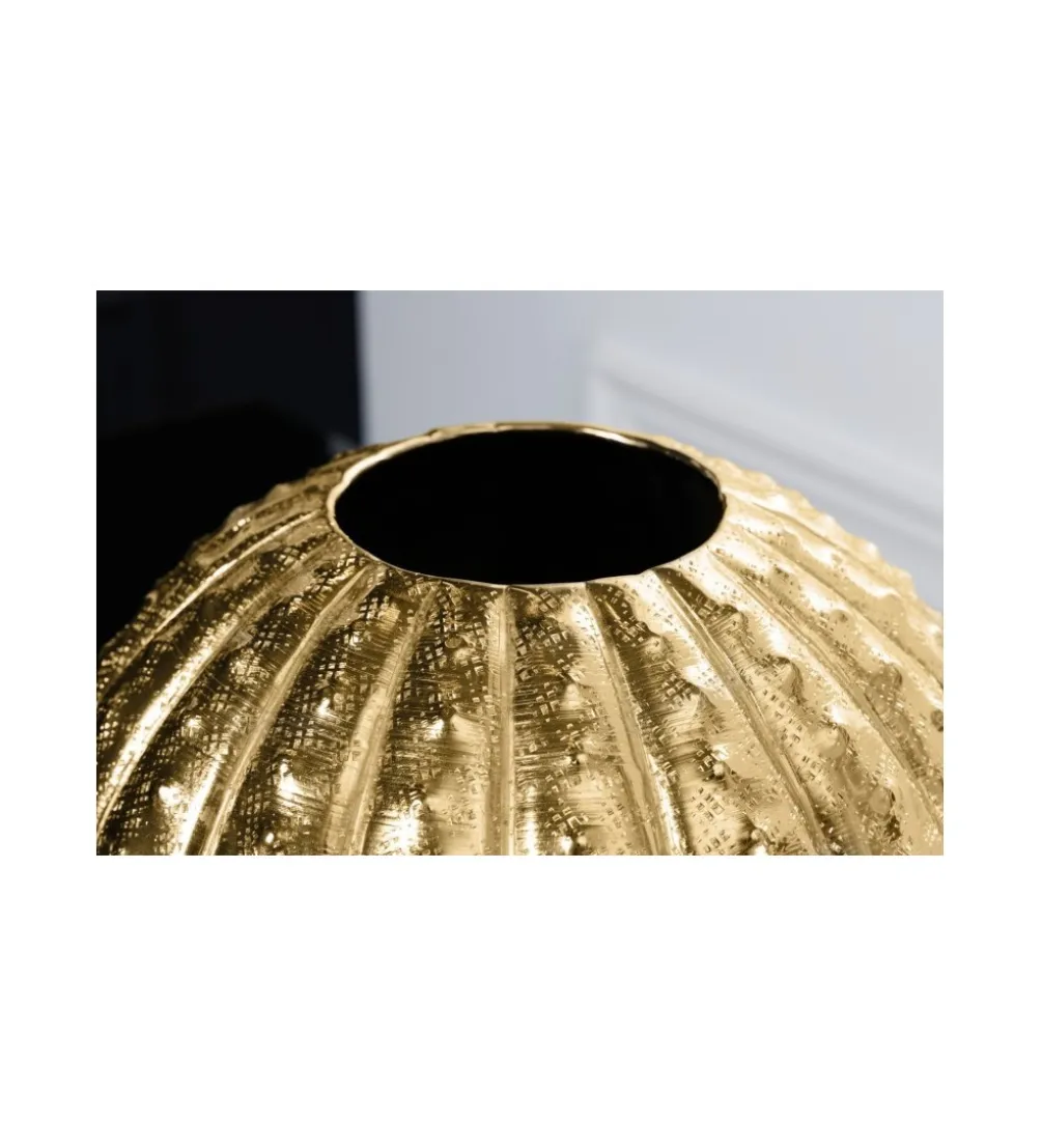 Wazon DELICADO 30 cm antyczny złoty