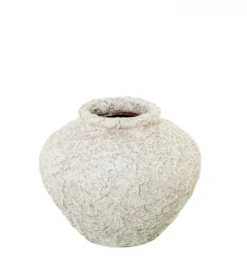 Wazon FATIC 30 cm ceramika biała