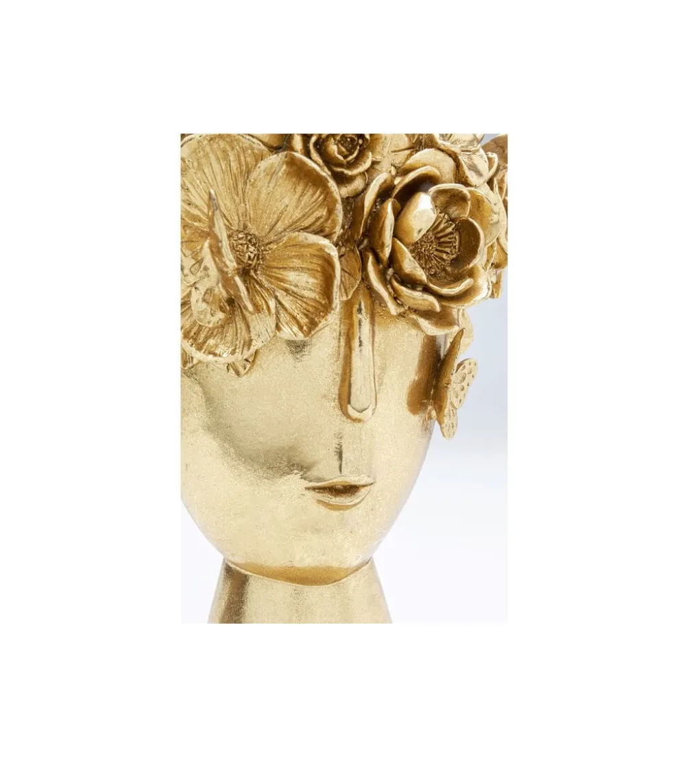 Wazon Flowercrown 20 cm złoty