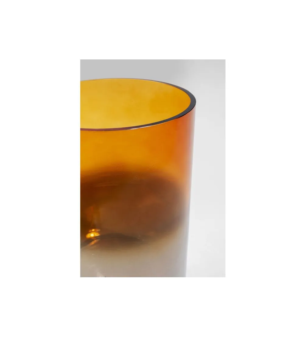 Wazon GLOW 20 cm pomarańczowy