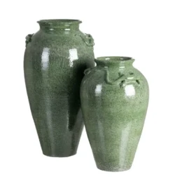 Wazon GREDAGON 60 cm ceramika zielony