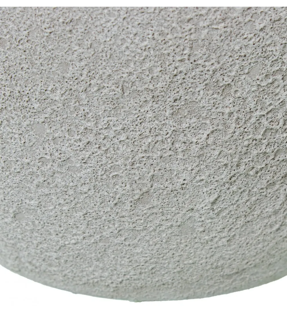 Wazon KATAM 30 cm ceramika biały piaskowy