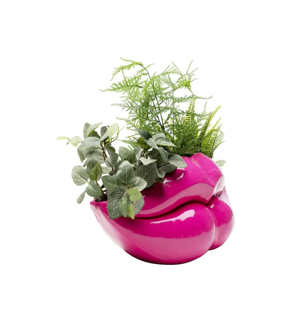 Wazon LIPS 56 cm różowy