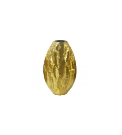 Wazon ORGANIC 45 cm złoty