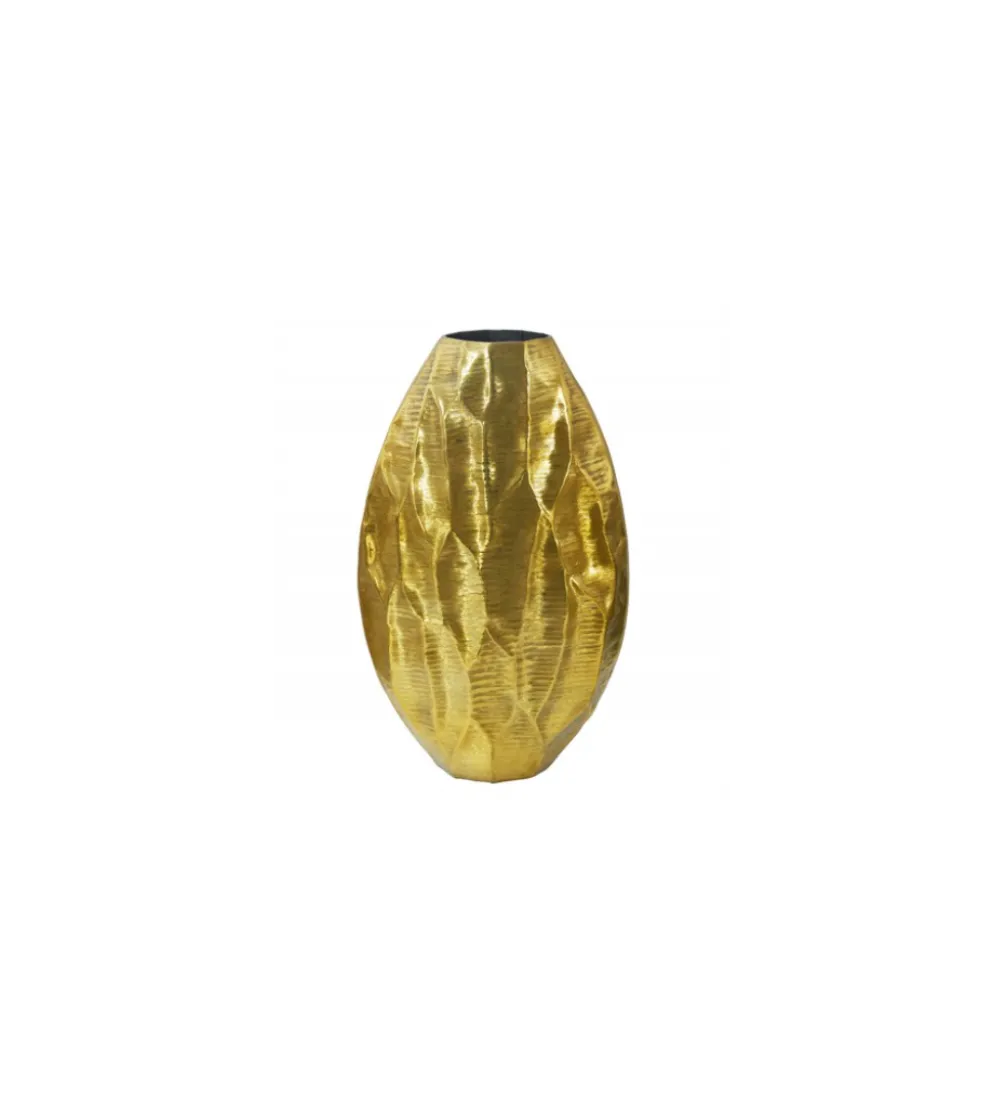 Wazon ORGANIC 45 cm złoty