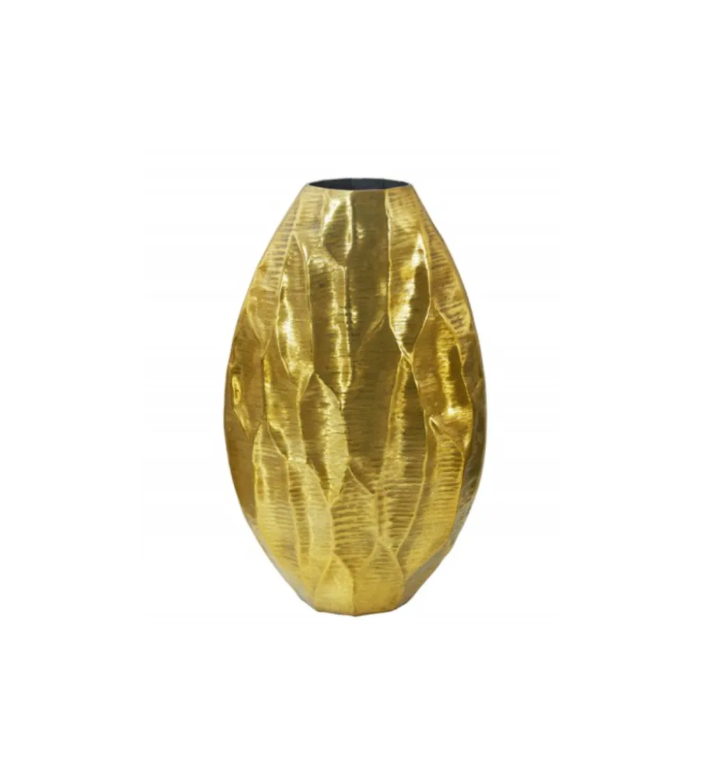 Wazon ORGANIC 45 cm złoty