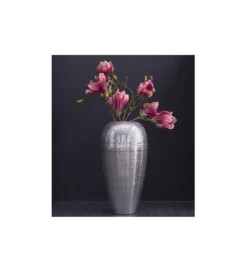 Wazon ORIENT 50 cm srebrny