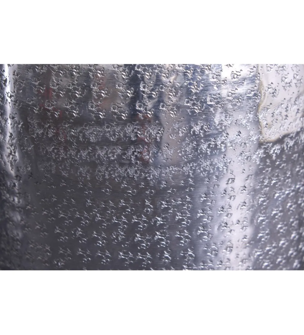 Wazon ORIENT 50 cm srebrny