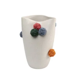 Wazon POMOLI 24 cm biały