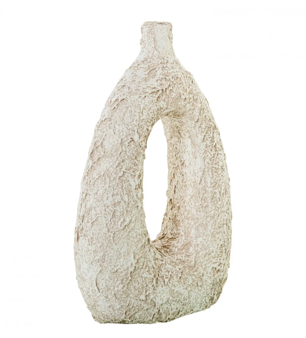 Wazon RATASIC 44 cm ceramika biały