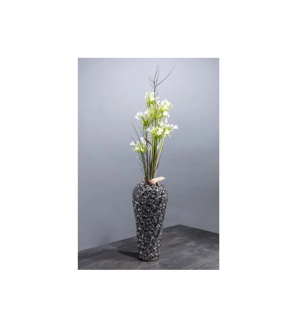 Wazon ROSE MULTI 45 cm chromowany