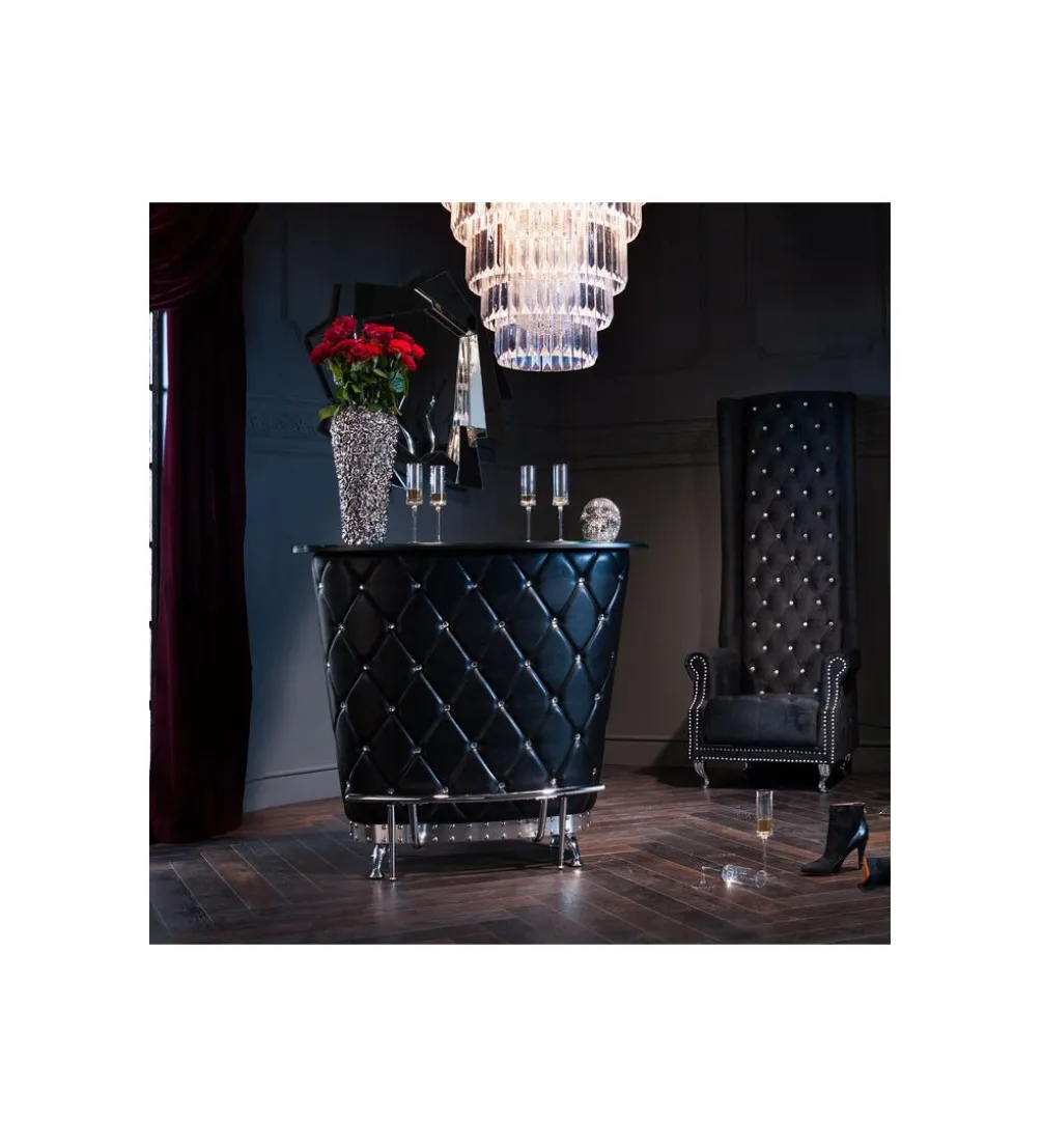 Wazon ROSE MULTI 45 cm chromowany