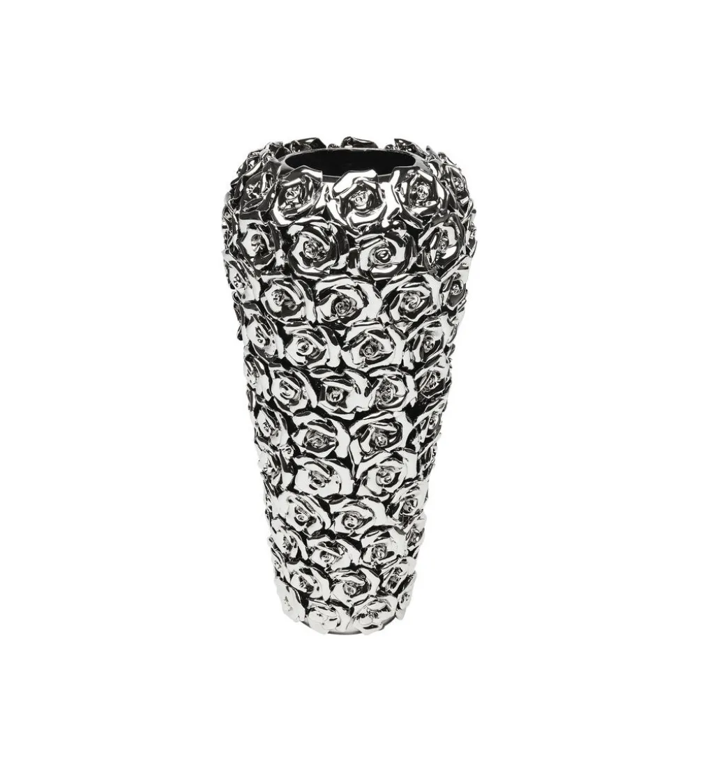 Wazon ROSE MULTI 36 cm chromowany