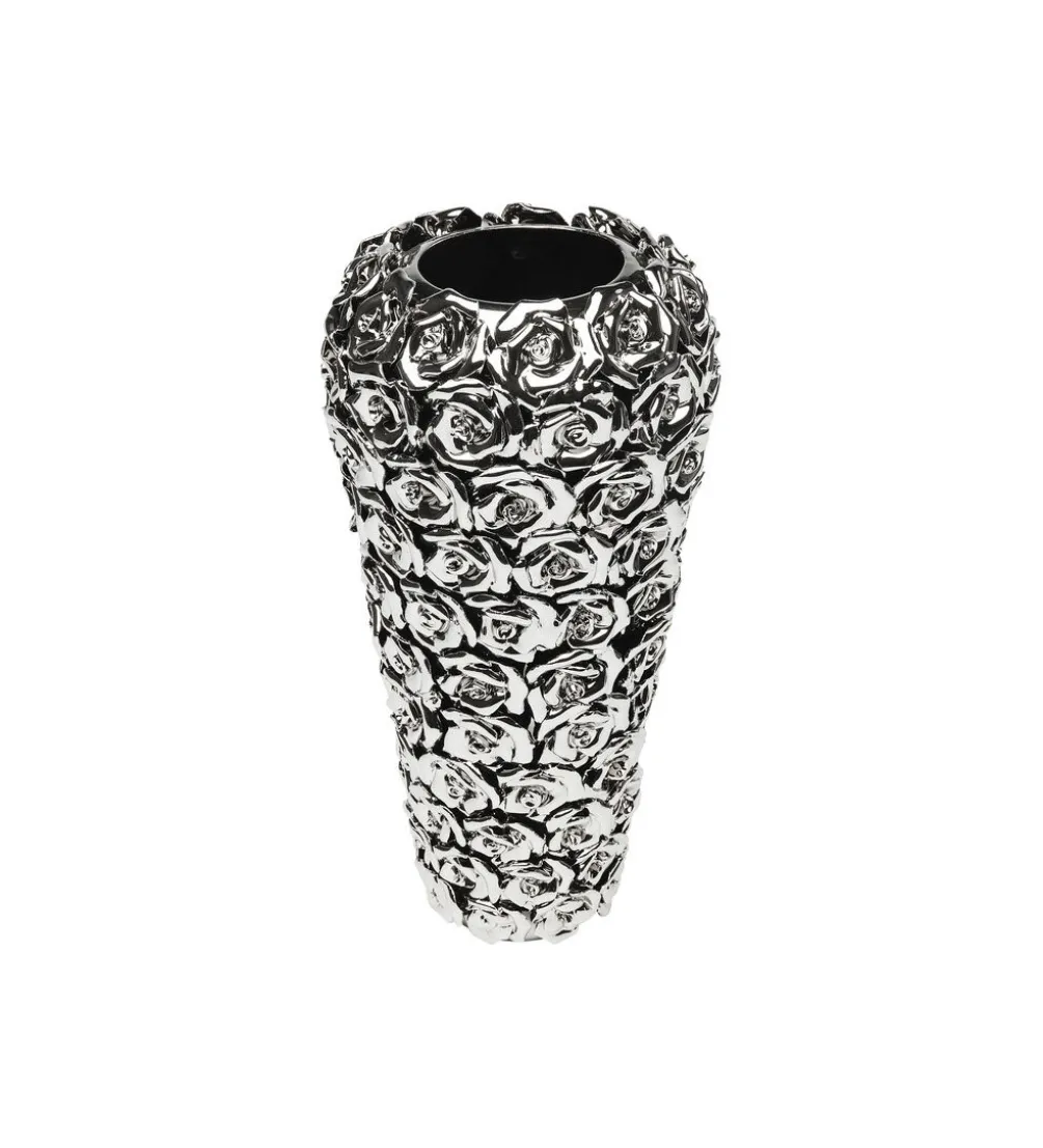 Wazon ROSE MULTI 36 cm chromowany