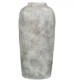 Wazon RUSTIC 43 cm ceramika szary