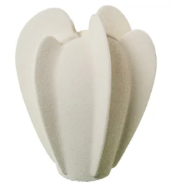 Wazon SEGASTO 40 cm beżowy piaskowy