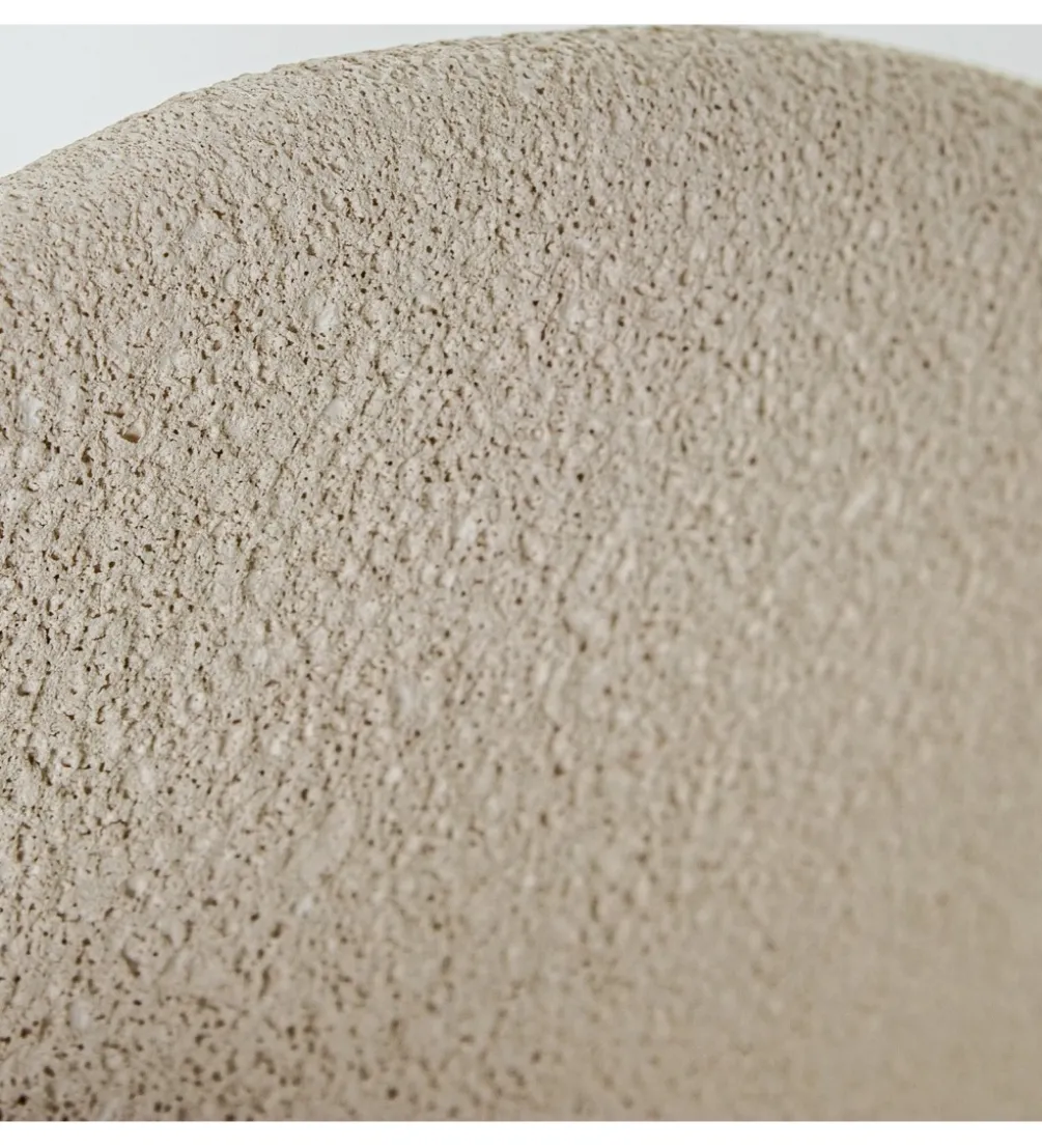 Wazon SEGASTO 40 cm beżowy piaskowy