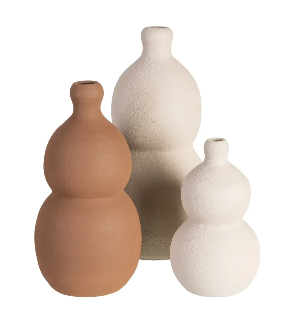 Wazon TAGIN 30 cm ceramika biały