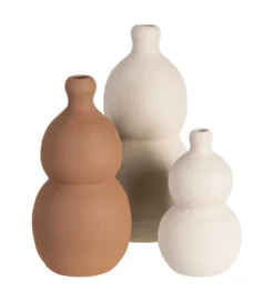 Wazon TAGIN 50 cm ceramika biała