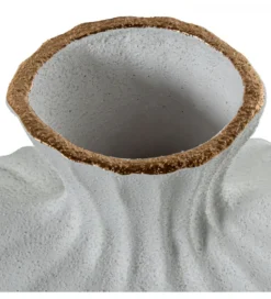 Wazon WAYA 31 cm ceramika biały