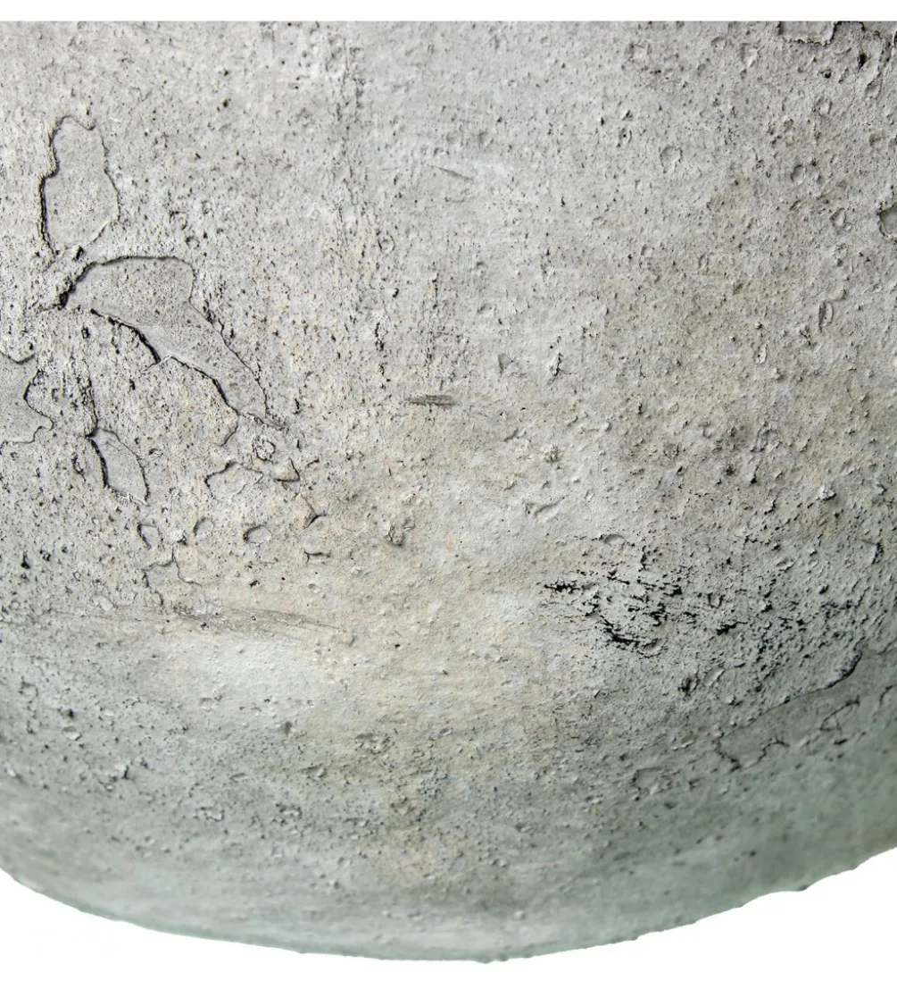 Wazon RUSTIC 17 cm ceramika szary