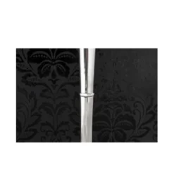 Świecznik 5 - ramienny 120 cm srebrny