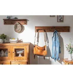 Wieszak Hemingway 90 cm drewno tekowe