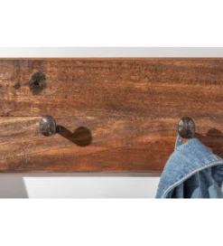 Wieszak Hemingway 90 cm drewno tekowe