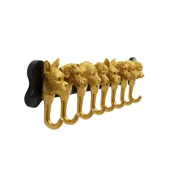 Wieszak RACK DOG FAMILY 69 cm złoty