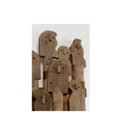 Wieszak WALL DECO BE MIND 180 cm naturalny