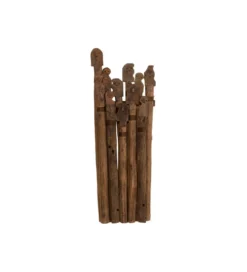 Wieszak WALL DECO BE MIND 180 cm naturalny